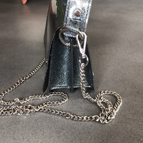 𝅺zara mini plastic glittery party crossbody bag - Picture 4 of 11